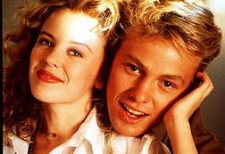 Kylie Minogue and Jason Donovan