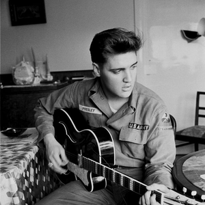 Judy Collins and Elvis Presley